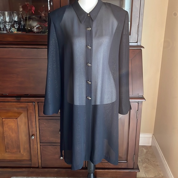 Perceptions by Irene B. Glimmer Tunic Top 16 - Picture 14 of 14